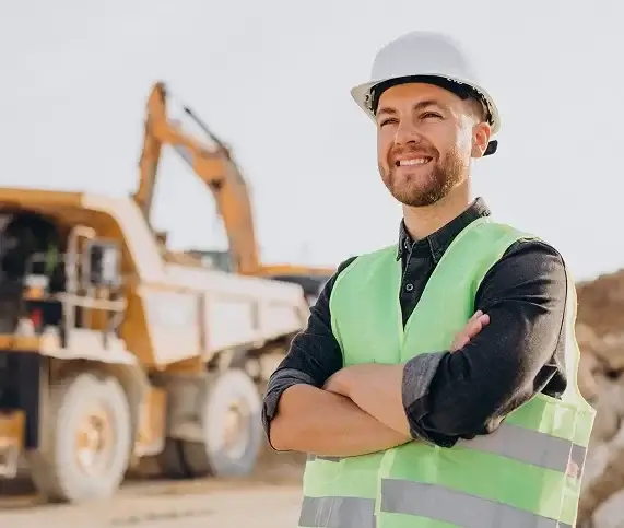 Trabalhado Pedreira de areia